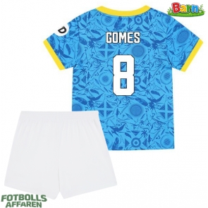 Wolves Joao Gomes #8 Tredjeställ Barn 2025-26 Kortärmad (+ Korta byxor)
